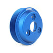 Load image into Gallery viewer, PERRIN 15-21 Subaru WRX / 18-20 Crosstrek / 14-18 FXT Lightweight Water Pump Pulley - Blue - Detail View