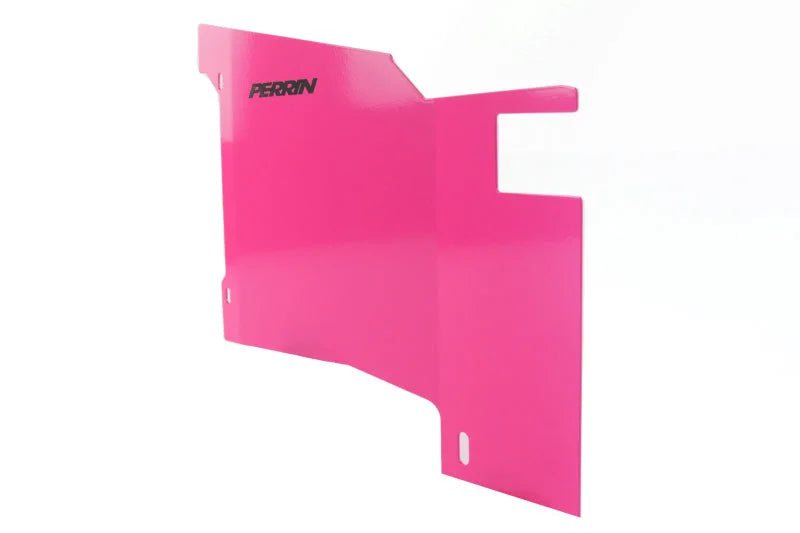 PERRIN 15-21 Subaru WRX Cold-Air Intake w/Heatshield - Hyper Pink - Side View