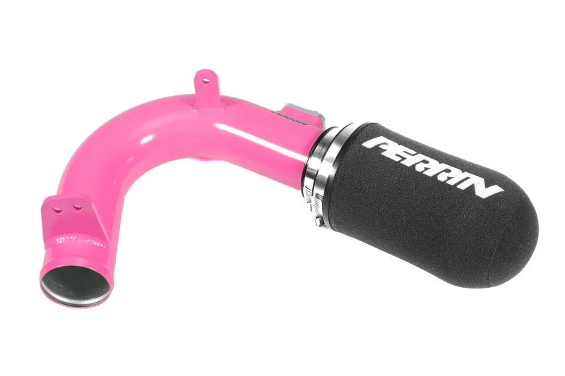 PERRIN 15-21 Subaru WRX Cold-Air Intake w/Heatshield - Hyper Pink - Installation View