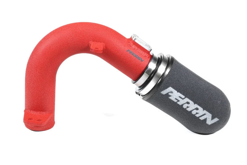 PERRIN 15-21 Subaru WRX Cold-Air Intake w/Heatshield - Red - Main Product View