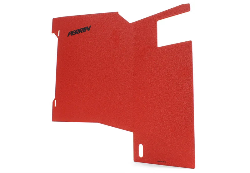 PERRIN 15-21 Subaru WRX Cold-Air Intake w/Heatshield - Red - Back View