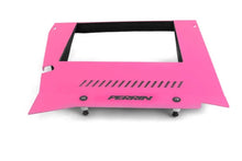 Load image into Gallery viewer, PERRIN 15-21 Subaru WRX Engine Cover Kit (Intercooler &amp; Pulley Covers Incl.) - Hyper Pink - Side View