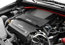 Load image into Gallery viewer, PERRIN 15-21 Subaru WRX Engine Cover Kit (Intercooler &amp; Pulley Covers Incl.) - Black - Back View