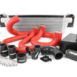Load image into Gallery viewer, PERRIN 15-21 Subaru WRX Front Mount Intercooler Boost Tubes + Hardware - Red Tubes - Detail View