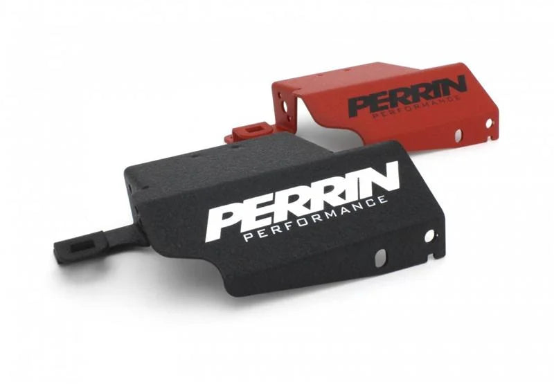 PERRIN 15-21 Subaru WRX Intercooler/Engine Cover Lock Down Washers - Black - Installation View