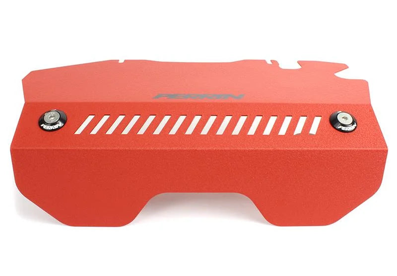 PERRIN 15-21 Subaru WRX Pulley Cover - Red - Additional View 5