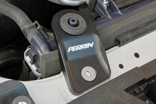 Load image into Gallery viewer, PERRIN 15-21 Subaru WRX / STI Upper Radiator Bracket Set - Black - Side View