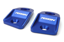 Load image into Gallery viewer, PERRIN 15-21 Subaru WRX / STI Upper Radiator Bracket Set - Blue - Side View