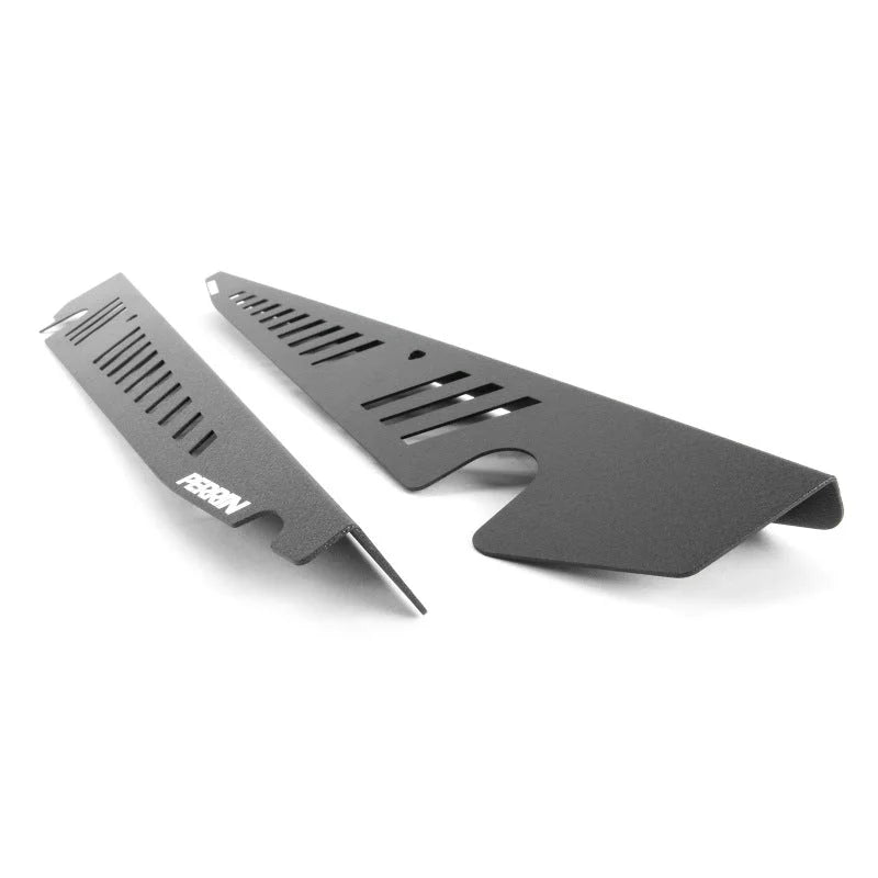 PERRIN 15-21 Subaru WRX/STI Fender Shroud Set - Black - Main Product View