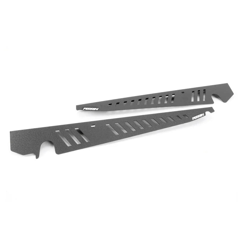 PERRIN 15-21 Subaru WRX/STI Fender Shroud Set - Black - Detail View