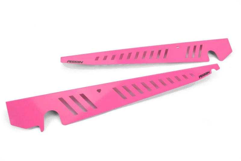 PERRIN 15-21 Subaru WRX/STI Fender Shroud Set - Hyper Pink - Main Product View