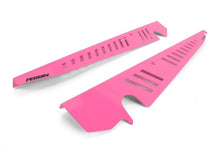 Load image into Gallery viewer, PERRIN 15-21 Subaru WRX/STI Fender Shroud Set - Hyper Pink - Side View