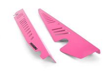 Load image into Gallery viewer, PERRIN 15-21 Subaru WRX/STI Fender Shroud Set - Hyper Pink - Detail View