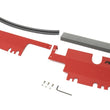 Load image into Gallery viewer, PERRIN 15-21 Subaru WRX/STI Radiator Shroud (With OEM Intake Scoop) - Red - Side View