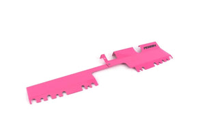 PERRIN 15-21 Subaru WRX/STI Radiator Shroud (With/Without OEM Intake Scoop) - Hyper Pink - Main Product View