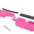 Load image into Gallery viewer, PERRIN 15-21 Subaru WRX/STI Radiator Shroud (Without OEM Intake Scoop) - Hyper Pink - Side View