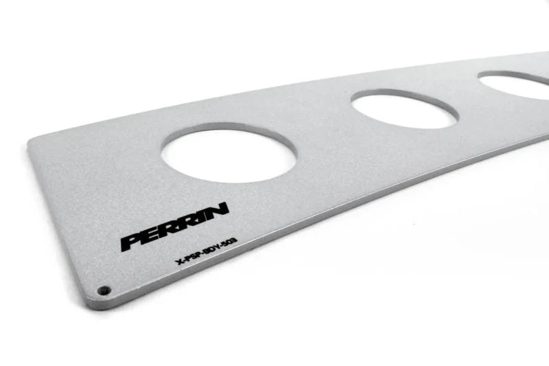 PERRIN 15-21 Subaru WRX/STI Rear Window Vent - Silver - Main Product View