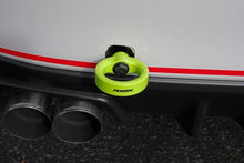 Load image into Gallery viewer, PERRIN 15-21 Subaru WRX/STI Tow Hook Kit (Rear) - Neon Yellow - Side View