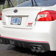 Load image into Gallery viewer, PERRIN 15-21 Subaru WRX/STI Tow Hook Kit (Rear) - Red - Additional View 8