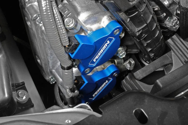 PERRIN 15-25 Subaru WRX / 04-18 Forester / 20-25 OBXT & LGXT Cam Solenoid Cover - Blue - Additional View 6