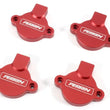 Load image into Gallery viewer, PERRIN 15-25 Subaru WRX / 04-18 Forester / 20-25 OBXT &amp; LGXT Cam Solenoid Cover - Red - Back View