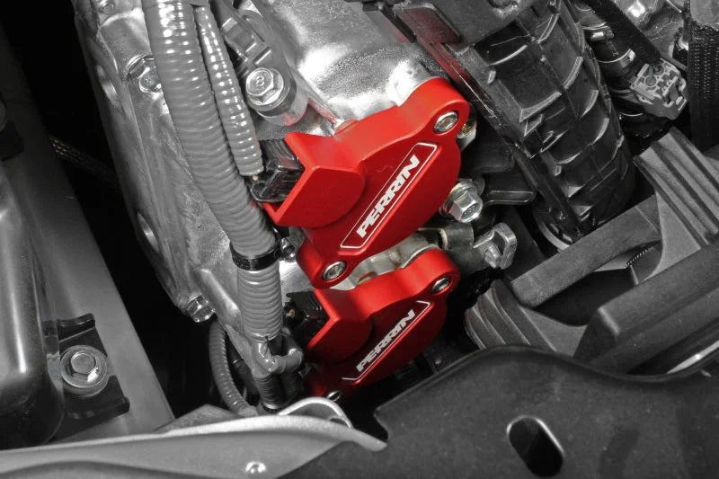 PERRIN 15-25 Subaru WRX / 04-18 Forester / 20-25 OBXT & LGXT Cam Solenoid Cover - Red - Additional View 6