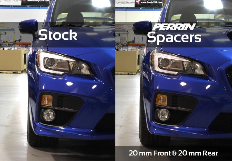 PERRIN 15-25 Subaru WRX / 05-21 STI 20mm Wheel Spacers 5x114.3 56mm CB - Pair - Additional View 9