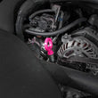 Load image into Gallery viewer, PERRIN 15-25 Subaru WRX &amp; 13-25 BRZ/FR-S/86/GR86 Dipstick Handle Loop Style - Hyper Pink - Installation View