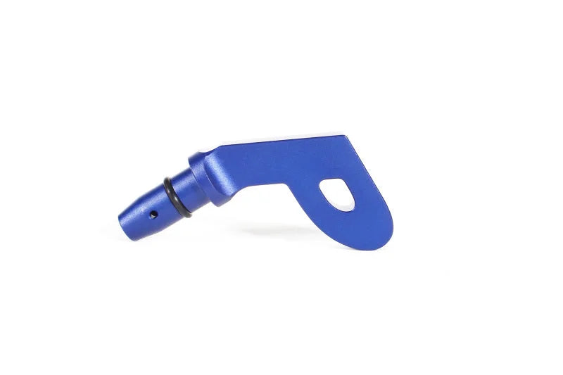 PERRIN 15-25 Subaru WRX & 13-25 BRZ/FR-S/86/GR86 Dipstick Handle P Style - Blue - Installation View