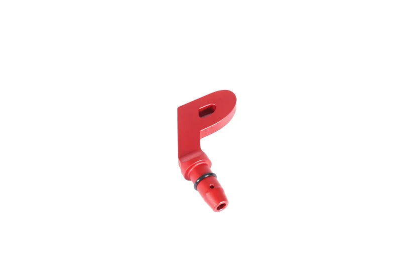 PERRIN 15-25 Subaru WRX & 13-25 BRZ/FR-S/86/GR86 Dipstick Handle P Style - Red - Back View