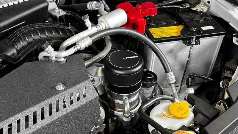 PERRIN 15-25 Subaru WRX & 13-25 BRZ/FR-S/86/GR86 Oil Filter Cover - Black - Additional View 5