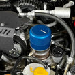 Load image into Gallery viewer, PERRIN 15-25 Subaru WRX &amp; 13-25 BRZ/FR-S/86/GR86 Oil Filter Cover - Blue - Installation View