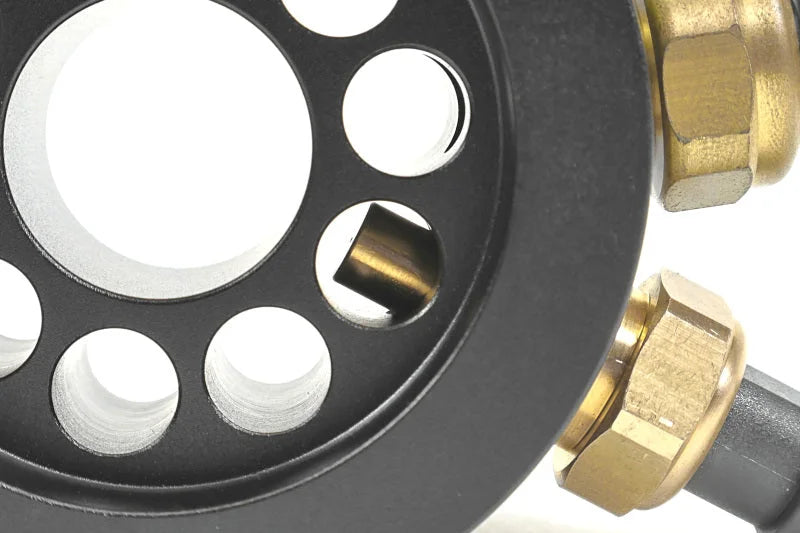 PERRIN 15-25 Subaru WRX & 13-25 Crosstrek/OBXT/LGT/Impreza & BRZ/GR86 Oil Temp / Pressure Adapter - Back View