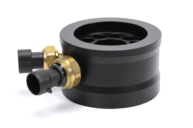 PERRIN 15-25 Subaru WRX & 13-25 Crosstrek/OBXT/LGT/Impreza & BRZ/GR86 Oil Temp / Pressure Adapter - Installation View