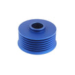 Load image into Gallery viewer, PERRIN 15-25 Subaru WRX / 15-22 Crosstrek / 14-18 FXT Lightweight Alternator Pulley - Blue - Main Product View