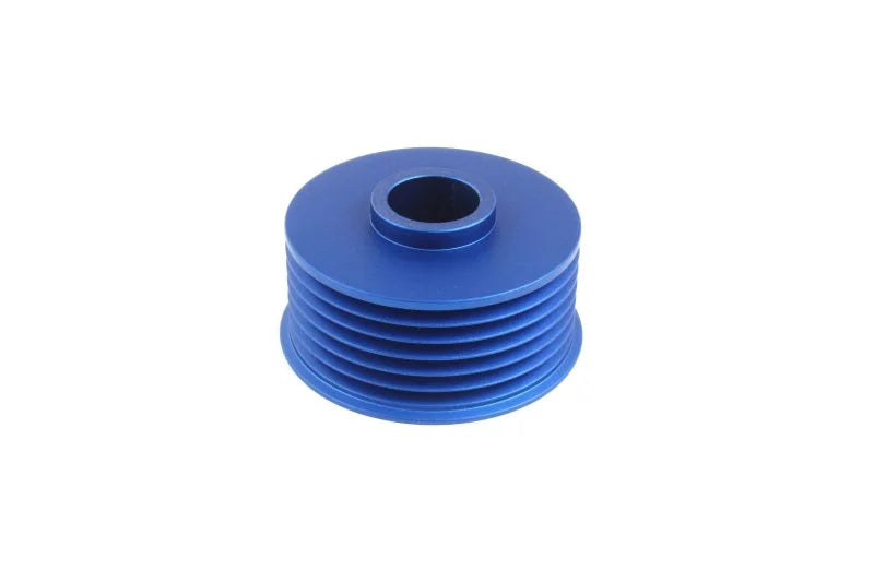PERRIN 15-25 Subaru WRX / 15-22 Crosstrek / 14-18 FXT Lightweight Alternator Pulley - Blue - Main Product View