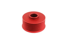 Load image into Gallery viewer, PERRIN 15-25 Subaru WRX / 15-22 Crosstrek / 14-18 FXT Lightweight Alternator Pulley - Red - Side View