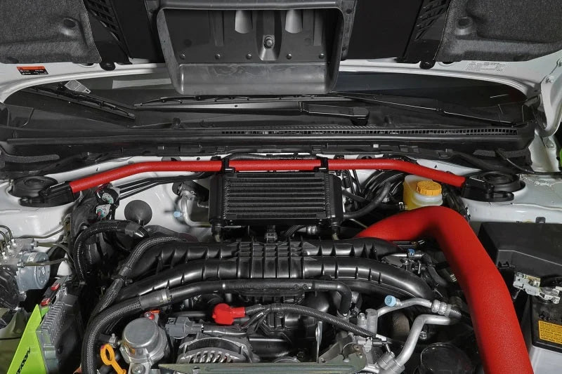 PERRIN 15-25 Subaru WRX Oil Cooler Full Kit (Top Mounted Requires Strut Brace) - Main Product View
