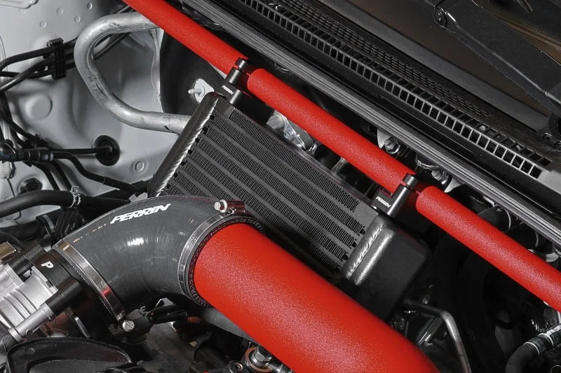 PERRIN 15-25 Subaru WRX Oil Cooler Full Kit (Top Mounted Requires Strut Brace) - Additional View 7