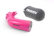 Load image into Gallery viewer, PERRIN 16-17 Subaru STI Cold-Air Intake - Hyper Pink - Installation View