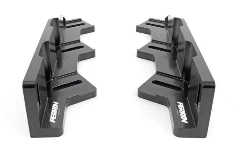 PERRIN 17-19 Ford F-150 Raptor Front Bumper Light Mount Brackets - Side View