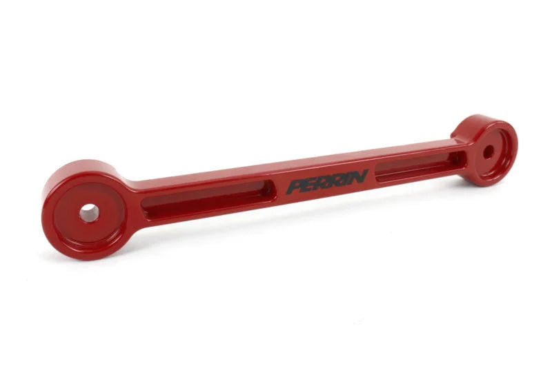 PERRIN 17-21 Honda Civic Si Coupe/Sedan Battery Tie Down - Red - Side View