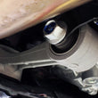 Load image into Gallery viewer, PERRIN 17-21 Honda Civic Si Pitch Stop Mount Insert - Installation View