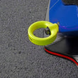 Load image into Gallery viewer, PERRIN 17-21 Honda Civic Si/Type R/Touring/Hatchback Tow Hook Kit Rear - Neon Yellow - Side View