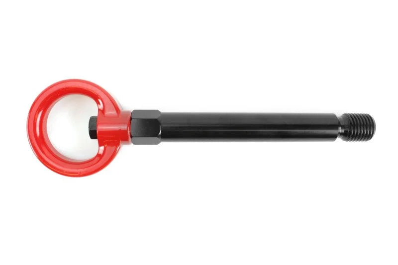 PERRIN 17-21 Honda Civic Si/Type R/Touring/Hatchback Tow Hook Kit Rear - Red - Additional View 5