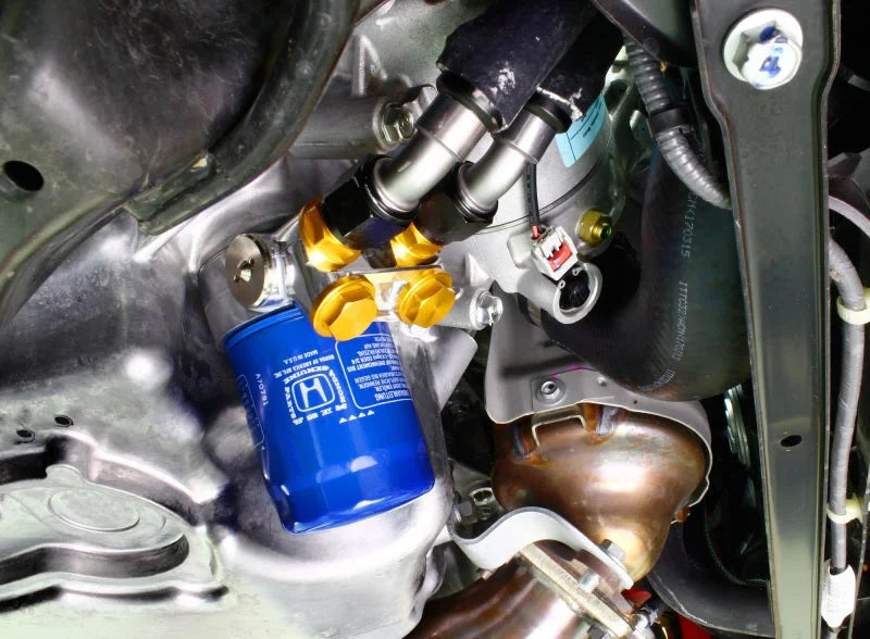 PERRIN 17-21 Honda Civic Type R Oil Cooler Kit - Additional View 7