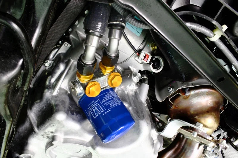 PERRIN 17-21 Honda Civic Type R Oil Cooler Kit - Additional View 10