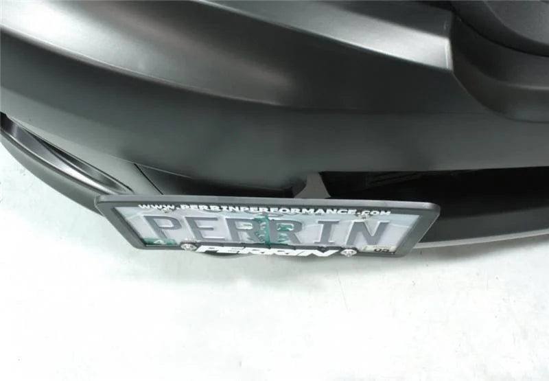 PERRIN 18-14 Subaru WRX/STI / 08-11 Impreza / 2025 Forester / 05-09 Legacy License Plate Reloc. Kit - Side View