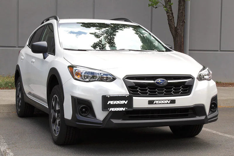 PERRIN 18-21 Subaru Crosstrek License Plate Delete - Black - Side View