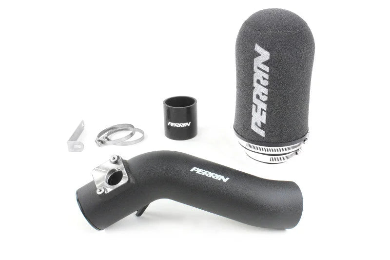 PERRIN 18-21 Subaru STI Cold-Air Intake - Black - Side View